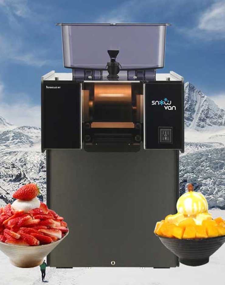 Commercial 250kg/days Bingsu Machine Commercial Snow Cone Ice